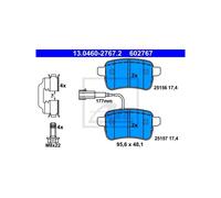 ATE 13.0460-2767.2 Brake pad set