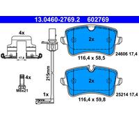 Brake pads 13.0460-2769.2 ATE for AUDI A7 Sportback A6 C7 A6 C7 Avant