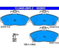 ATE 13.0460-2803.2 Brake Pad Set, disc brake for HONDA,MG,ROVER