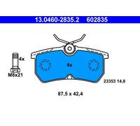 ATE 13.0460-2835.2 Brake pad set