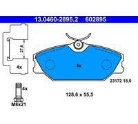 ATE 13.0460-2895.2 Brake Pad Set, disc brake for RENAULT