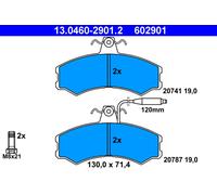ATE 13.0460-2901.2 Brake pad set