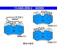 ATE 13.0460-2956.2 Brake pad set