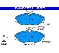 NEW DISC BRAKE PADS SET FOR FIAT PEUGEOT CITROEN DUCATO BOX 230 RFW DHX ATE