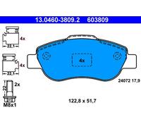 BRAKE PAD SET DISC BRAKE 13.0460-3809.2 FOR FIAT PANDA/CLASSIC/Hatchback/Van
