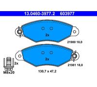ATE 13.0460-3977.2 Brake Pad Set, disc brake for CITRO?N,NISSAN,RENAULT