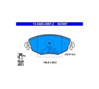 Brake pads 13.0460-3987.2 ATE for FORD JAGUAR