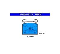 ATE 13.0460-4028.2 Brake pad set
