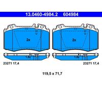 ATE 13.0460-4984.2 Brake Pad Set, disc brake for MERCEDES-BENZ