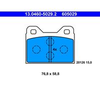 ATE 13.0460-5029.2 Brake pad set
