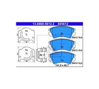 BRAKE PAD SET DISC BRAKE 13.0460-5612.2 FOR OPEL INSIGNIA/Sports/Tourer ASTRA