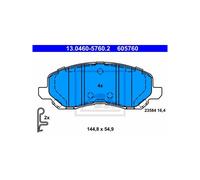 ATE Brake Pads 13.0460-5760.2 – Front Axle Disc Brake – Mitsubishi Chrysler Jeep Peugeot Citroen