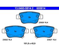 ATE 13.0460-5814.2 Brake Pad Set, disc brake for TOYOTA
