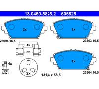 DISC BRAKE PADS SET FOR HONDA NISSAN MG ACCORD VI CH CK CG F18B2 F20B6 ATE