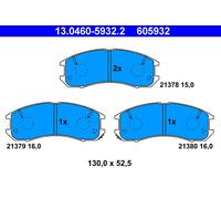 BRAKE PAD SET DISC BRAKE FOR MAZDA 626/III/Sedan/EUNOS/300/Mk/TELSTAR/MONTROSE