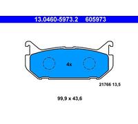 ATE 13.0460-5973.2 Brake Pad Set, disc brake for FORD USA,MAZDA