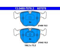 ATE 13.0460-7078.2 Brake Pad Set, disc brake for BMW