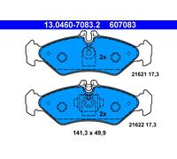 ATE 13.0460-7083.2 Brake Pad Set, disc brake for MERCEDES-BENZ,VW