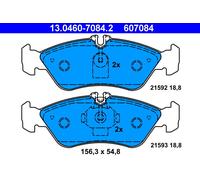 Brake pads 13.0460-7084.2 ATE for MERCEDES-BENZ VW