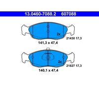ATE 13.0460-7088.2 Brake pad set