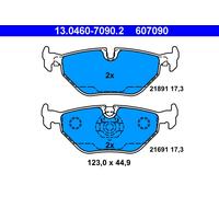ATE 13.0460-7090.2 Brake Pad Set, disc brake for BMW