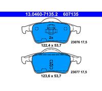 ATE 13.0460-7135.2 Brake Pad Set, disc brake for VOLVO
