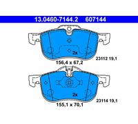 ATE 13.0460-7144.2 Brake pad set