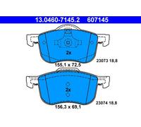 ATE 13.0460-7145.2 Brake pad set