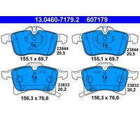 ATE 13.0460-7179.2 Brake pad set