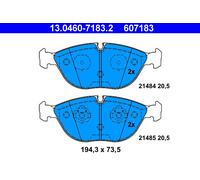 ATE 13.0460-7183.2 Brake Pad Set, disc brake for AUDI,BENTLEY,BMW,CHRYSLER,MERCE