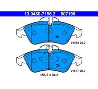 ATE Front Disc Brake Pad Set 13.0460-7196.2 for Mercedes-Benz Sprinter 2-T Bus 208 D
