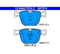 Brake pads 13.0460-7274.2 ATE for BMW 7 5 Gran Turismo