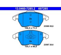 ATE 13.0460-7285.2 Brake Pad Set, disc brake for AUDI,SEAT,VW