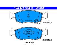 Brake pads 13.0460-7289.2 ATE for FIAT LANCIA