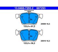ATE 13.0460-7293.2 Brake pad set