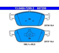 ATE 13.0460-7299.2 Brake Pad Set, disc brake for FORD