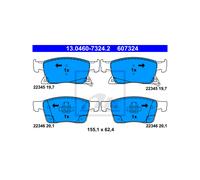 ATE Brake Pad Set 13.0460-7324.2 – Fits Opel/Vauxhall Astra K (Sports Tourer), Disc, 1.4L 3cyl
