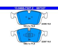 ATE 13.0460-7327.2 Brake Pad Set, disc brake for VOLVO