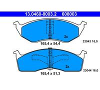 Brake pads 13.0460-8003.2 ATE for CHRYSLER VISION NEON NEW YORKER TACUMA Mk II