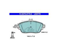 Brake pads 13.0470-2779.2 ATE for MERCEDES-BENZ INFINITI