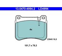 ATE 13.0470-4994.2 Brake Pad Set, disc brake for MERCEDES-BENZ