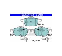 Fits ATE 13.0470-7110.2 Brake Pad Set, disc brake UK Stock