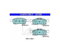 FITS JEEP GRAND CHEROKEE IV 3.0 V6 4X4 BRAKE PAD SET, DISC BRAKE 13047072822 ATE