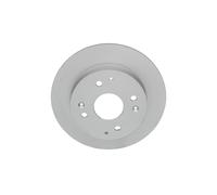 2x Brake disc solid 24.0109-0141.1 ATE for HONDA PRELUDE Mk V