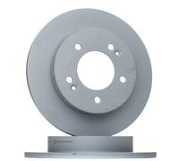 2x Brake disc solid 24.0110-0357.1 ATE for HYUNDAI KIA