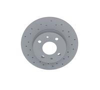 Genuine ATE Brake Disc For Abarth 500C 08- 500 08- 5741447