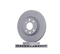 1X Brake disc ATE 24.0124-0166.1 for OPEL COMBO Tour 1.3 2004-2011