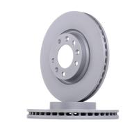 1X Brake disc ATE 24.0126-0121.1 for PEUGEOT 407 (6D_) 2 2004-201