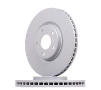 1X Brake disc ATE 24.0128-0242.1 for NISSAN JUKE (F15) 1.6 2014-2019