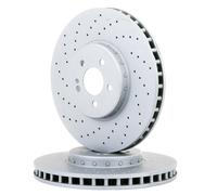 X2 PCS 24.0136-0134.2 BRAKE DISC ATE